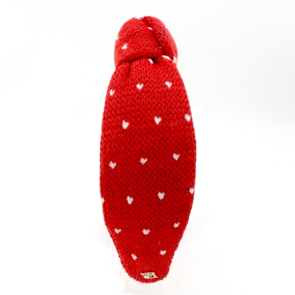 155. The Brooke Shade Sweater Weather Hearts High Knot Headband - Picture 4 of 8